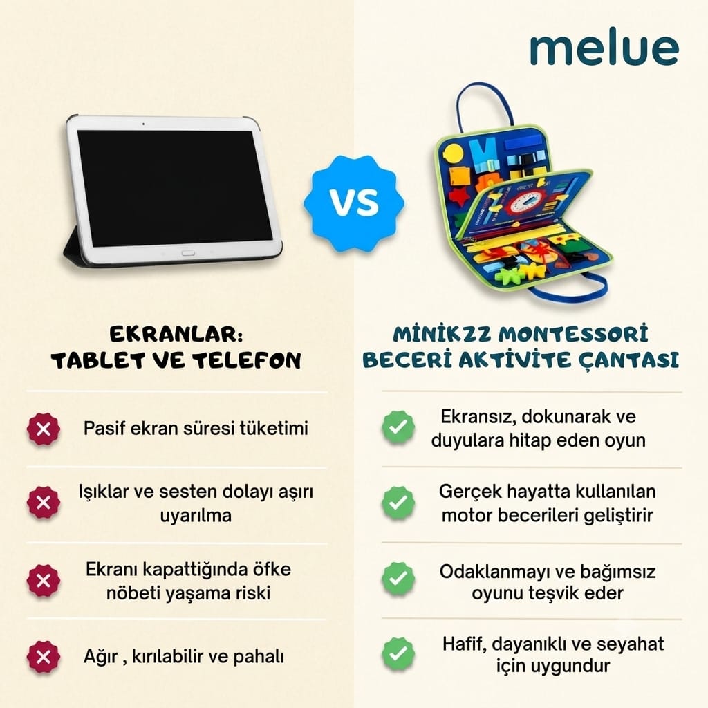 Melue Montessori Öğrenme Seti